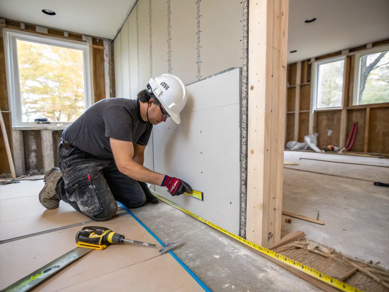 A photograph depicting the efficient modernization process Ortlieb employs, showcasing the use of modern equipment and techniques to expedite project completion.